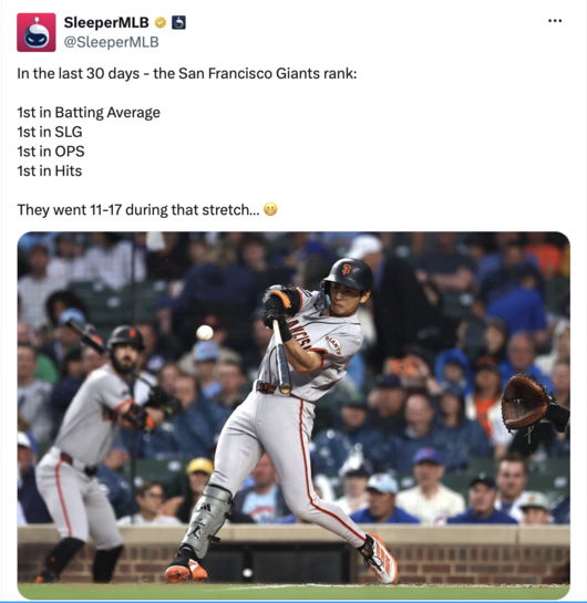 SleeperMLB SNS