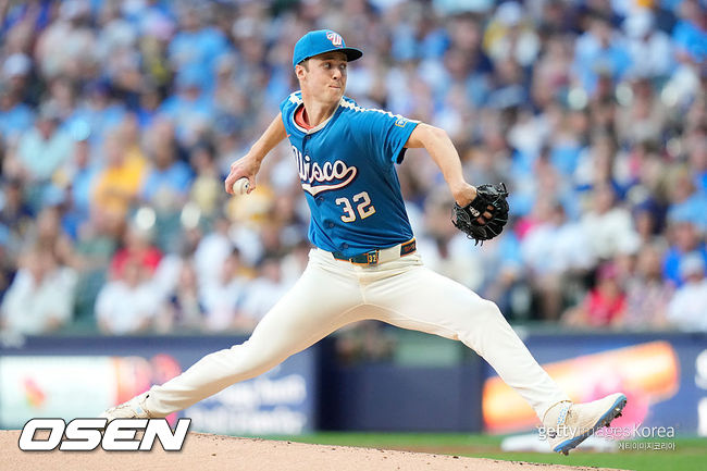 [사진] 밀워키 브루어스 제이콥 미시오로스키. ⓒGettyimages(무단전재 및 재배포 금지)