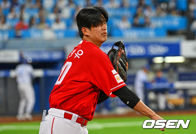 [OSEN=대구, 이석우 기자] SSG 랜더스 조형우 093 2026.06.12 / foto0307@osen.co.kr