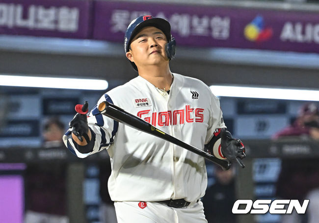 [OSEN=부산, 이석우 기자] 롯데 자이언츠 한동희 / foto0307@osen.co.kr