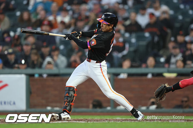 [사진] 샌프란시스코 자이언츠 이정후. ⓒGettyimages(무단전재 및 재배포 금지)