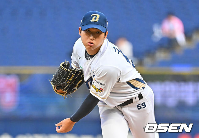 [OSEN=창원, 이석우 기자] 16일 창원NC파크에서 2026 신한 SOL KBO 리그 NC 다이노스와 한화 이글스의 경기가 열렸다. 홈팀 NC는 구창모가, 방문팀 한화는 화이트가 선발 출전했다. NC 다이노스 선발투수 구창모가 역투하고 있다. 2026.06.16 / foto0307@osen.co.kr