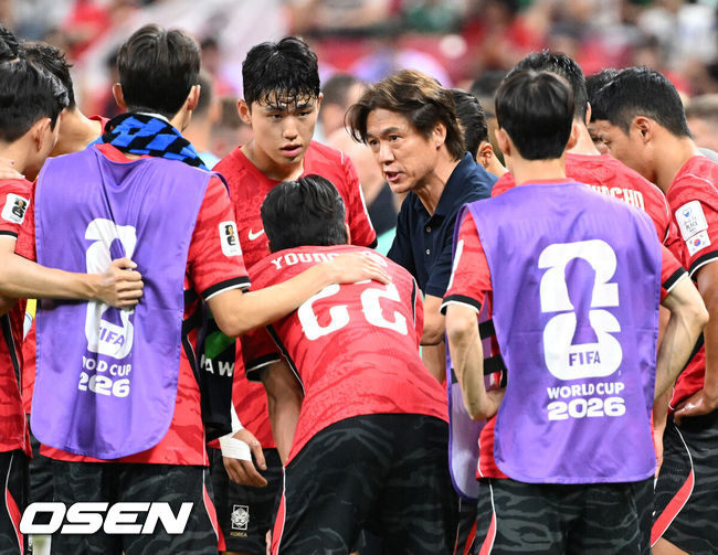 [OSEN=이대선 기자] 대한민국 홍명보 감독 2026.06.14 /sunday@osen.co.kr