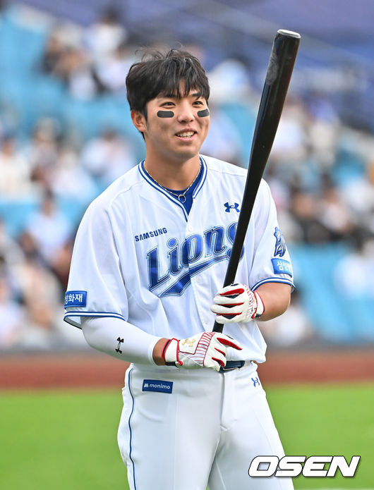 [OSEN=대구, 이석우 기자] 삼성 라이온즈 김영웅 181 2026.04.10 / foto0307@osen.co.kr