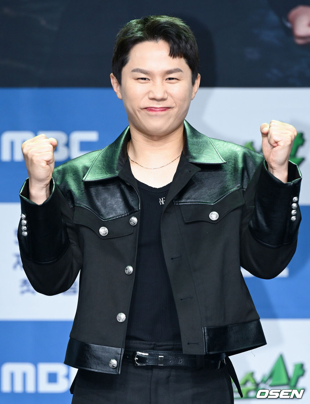 MBC 새 예능 ‘최우수산’ 제작발표회가 28일 서울 마포구 상암 MBC 1층 골든마우스홀에서 열렸다.'최우수산'은 산속에서 펼쳐지는 각종 미션을 통해, 정상을 향한 처절한 경쟁을 펼치는 국내 최초 생고생 산중 버라이어티 예능이다. MBC 간판 예능 '라디오스타'와 '태어난 김에 셰게일주' 제작진이 뭉친 신작으로 기대를 모으는 가운데, 현재 방송 중인 MBC 예능 '마니또 클럽'의 후속으로 오는 5월 3일 오후 6시에 첫 방송을 앞두고 있다. 방송인 양세형이 포즈를 취하고 있다. 2026.04.28 /cej@osen.co.kr