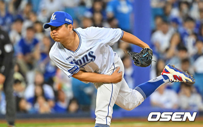 [OSEN=대구, 이석우 기자] 삼성 라이온즈 최지광 010 2026.06.03 / foto0307@osen.co.kr