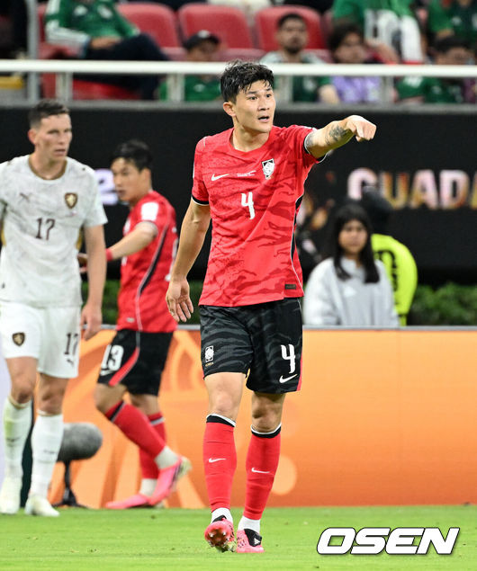 [OSEN=이대선 기자] 대한민국 김민재 2026.06.14 /sunday@osen.co.kr
