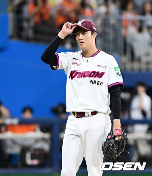 키움 히어로즈 안우진. /OSEN DB
