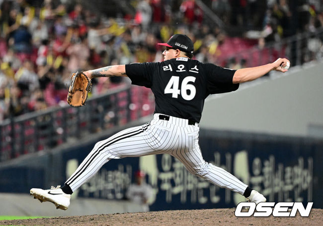 [OSEN=지형준 기자] LG 약셀 리오스. 2026.06.17&nbsp;/ jpnews@osen.co.kr