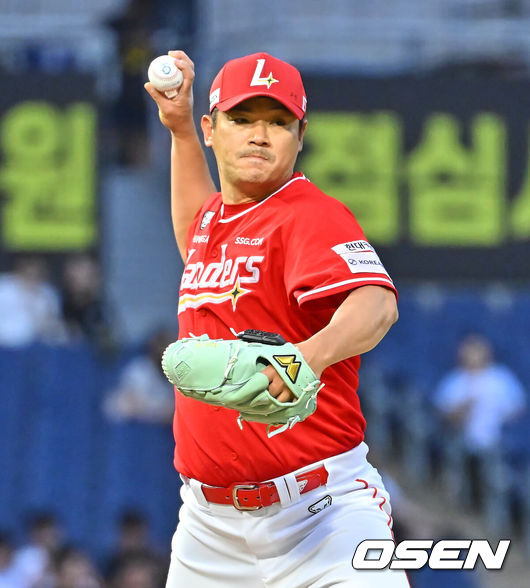 SSG 랜더스 노경은. /OSEN DB