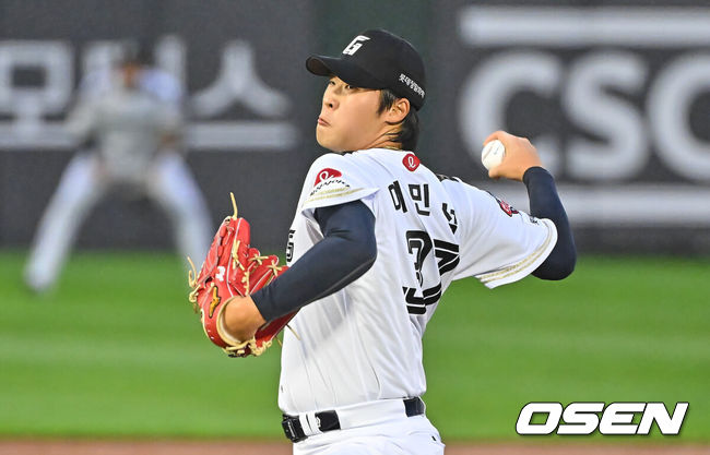 [OSEN=부산, 이석우 기자] 롯데 자이언츠 이민석/ foto0307@osen.co.kr