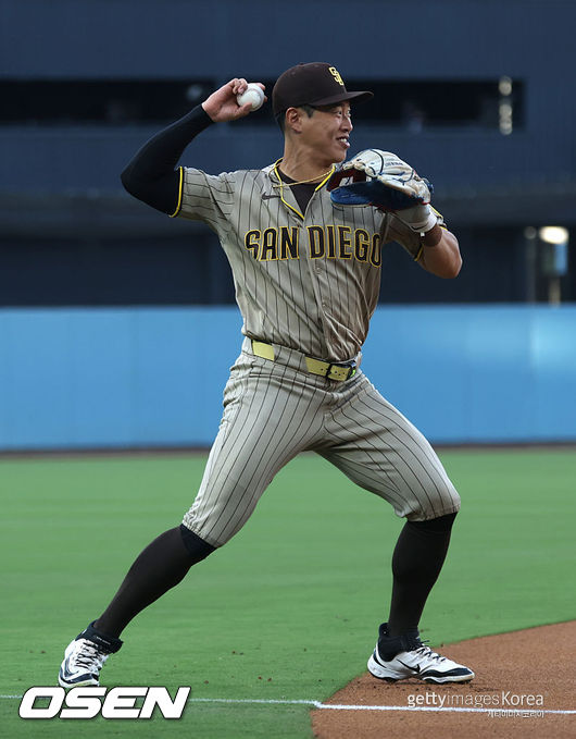 [사진] 샌디에이고 송성문 ⓒGettyimages(무단전재 및 재배포 금지)