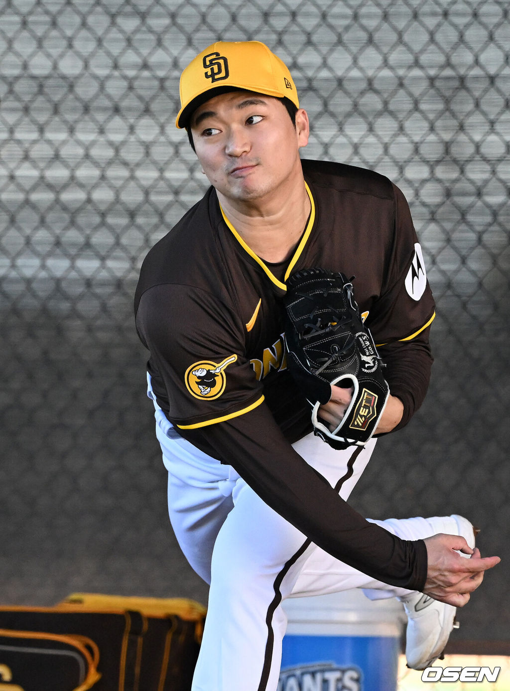 샌디에이고 파드리스 시절 고우석. /OSEN DB