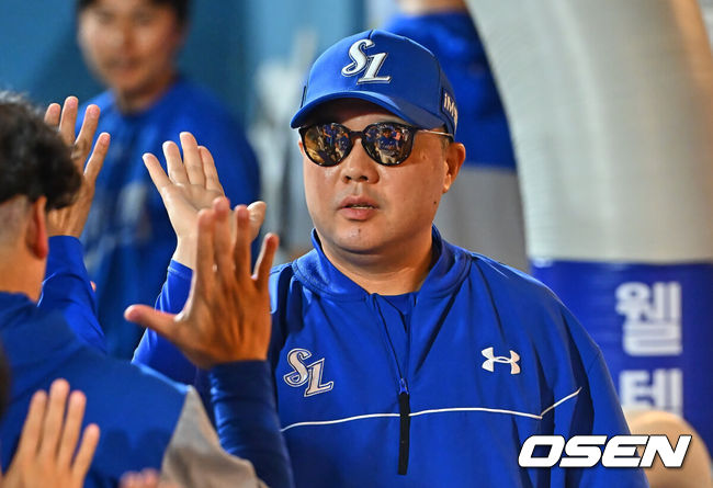 삼성 박진만 감독 / OSEN DB