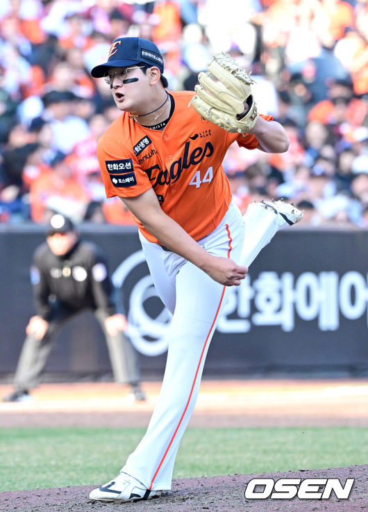[OSEN=최규한 기자] 한화 김서현. 2026.03.28 / dreamer@osen.co.kr