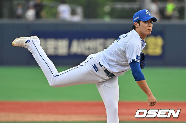 삼성 원태인 / OSEN DB