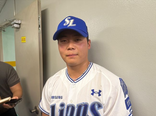 프로야구 삼성 라이온즈의 '깜짝 스타' 김백산(22)이 프로 데뷔 첫 승에 이어 퓨처스 올스타 무대까지 밟으며 잊지 못할 한여름을 보내고 있다. / OSEN DB