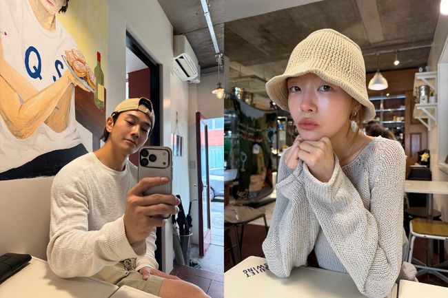 온주완, 방민아 SNS