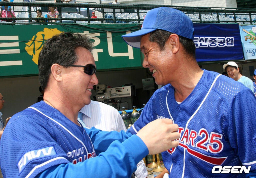 [OSEN DB] 올드스타 올스타전 김경문 박철순 2006.07.22