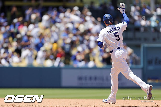 [사진] LA 다저스 프레디 프리먼 ⓒGettyimages(무단전재 및 재배포 금지)