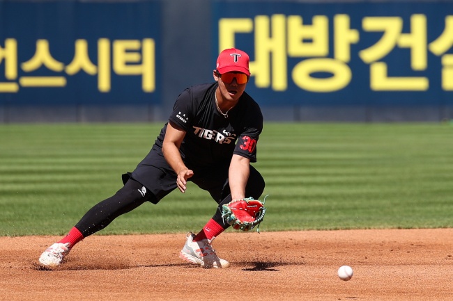 KIA 하주석./KIA 타이거즈 제공