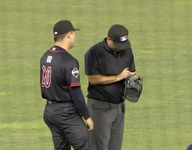 MiLB TV 중계화면
