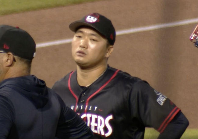 MiLB TV 중계화면