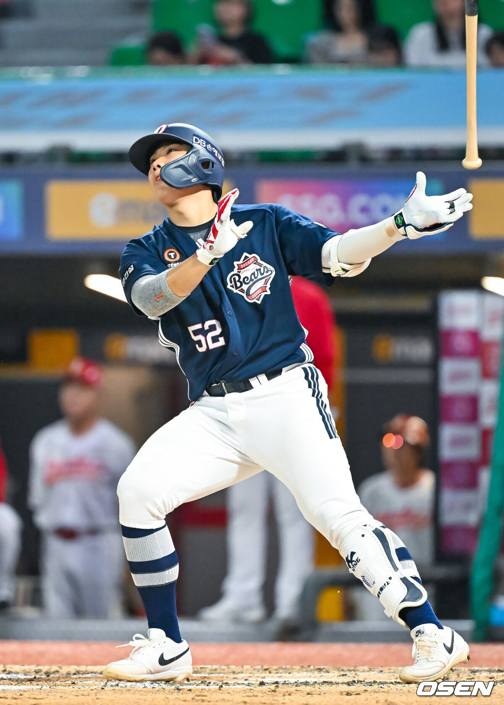 28일 인천 SSG랜더스필드에서 2026 신한 SOL KBO리그 SSG 랜더스와 두산 베어스의 경기가 열렸다.이날 SSG은 아빌라, 두산은 벤자민을 선발로 내세웠다.연장 10회초 두산 선두타자로 나온 박준순이 좌월 역전 솔로홈런을 때리고 있다. 2026.07.28 /rumi@osen.co.kr