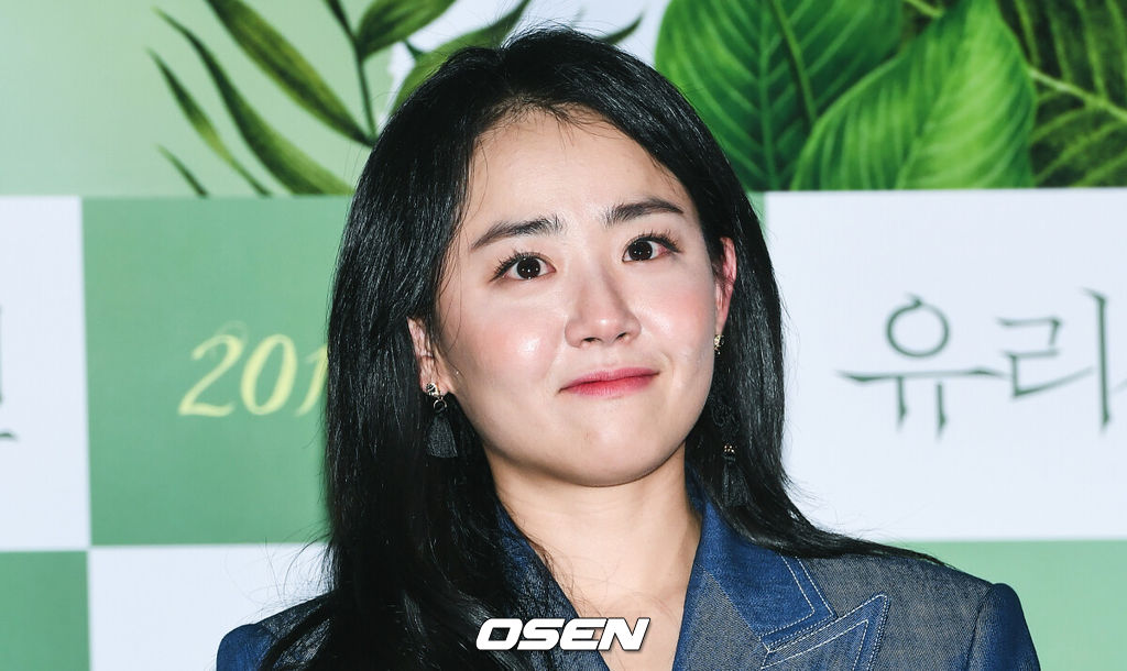 18일 오후 서울 용산 CGV에서 진행된 영화 '유리정원'(감독 신수원) 언론시사회에서 문근영이 미소 짓고 있다. / soul1014@osen.co.kr