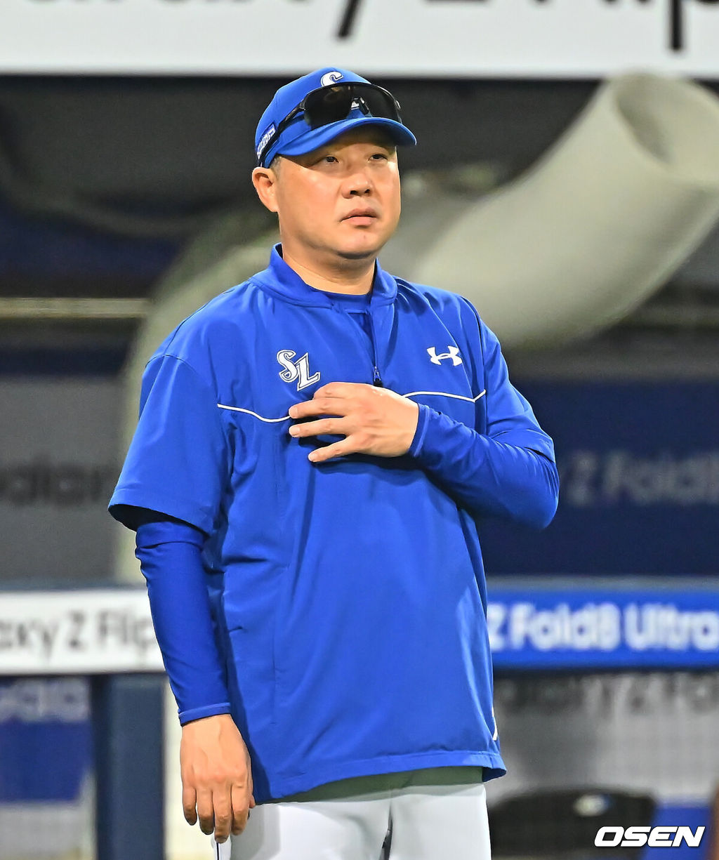 삼성 라이온즈 박진만 감독  / foto0307@osen.co.kr