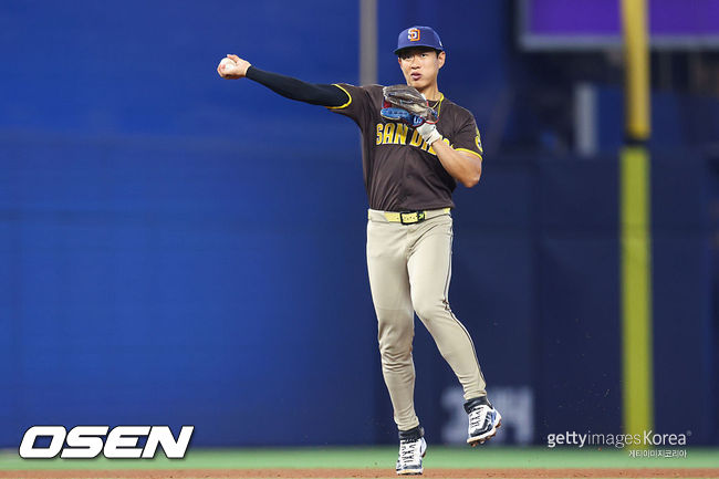[사진] 샌디에이고 파드리스 송성문. ⓒGettyimages(무단전재 및 재배포 금지)