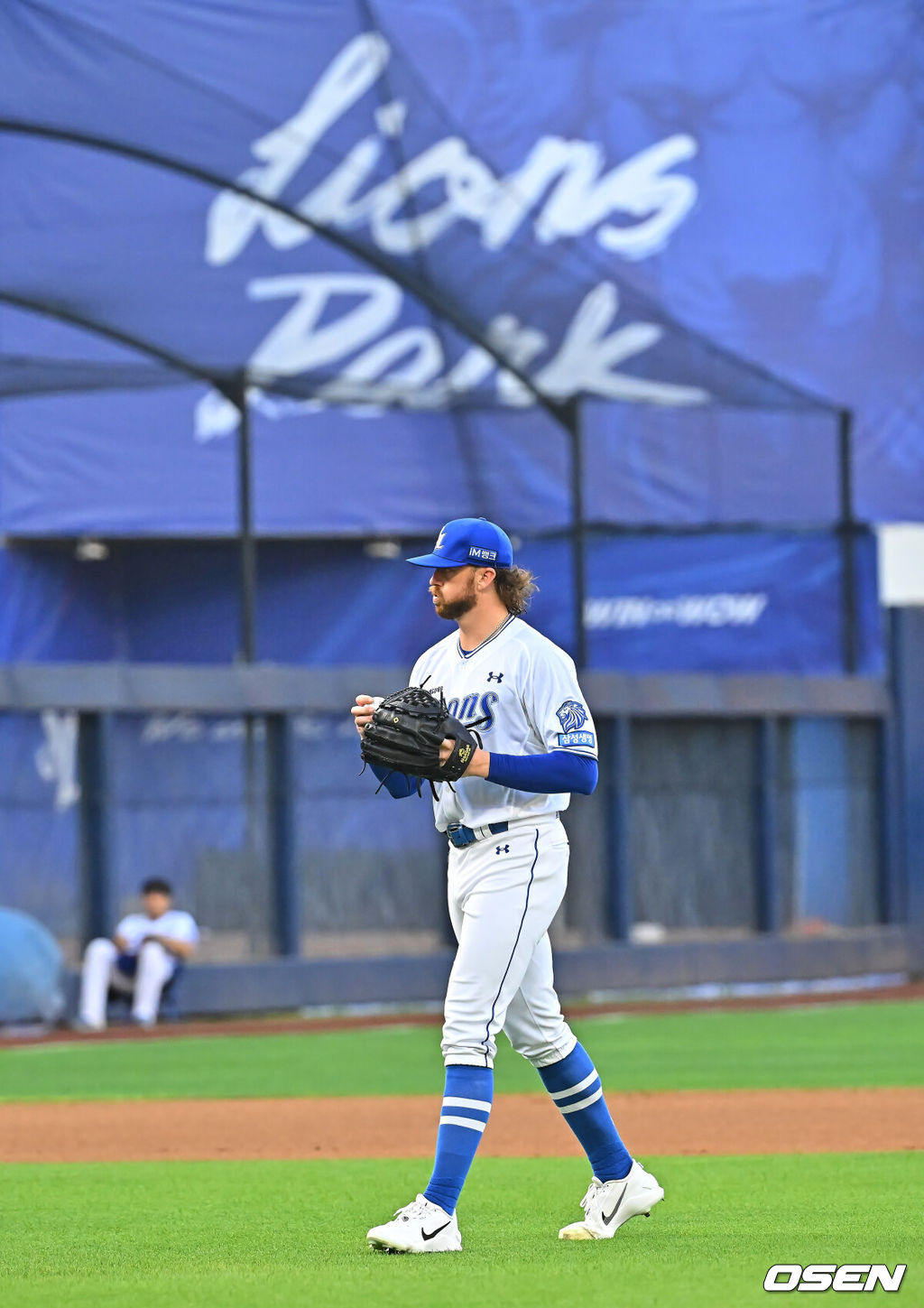 30일 대구삼성라이온즈파크에서 2026 신한 SOL KBO 리그 삼성 라이온즈와 KIA 타이거즈의 경기가 열렸다. 홈팀 삼성은 페덱이, 방문팀 KIA는 네일이 선발 출전했다. 삼성 라이온즈 선발 투수 페덱이 역투하고 있다. 2026.07.30 / foto0307@osen.co.kr