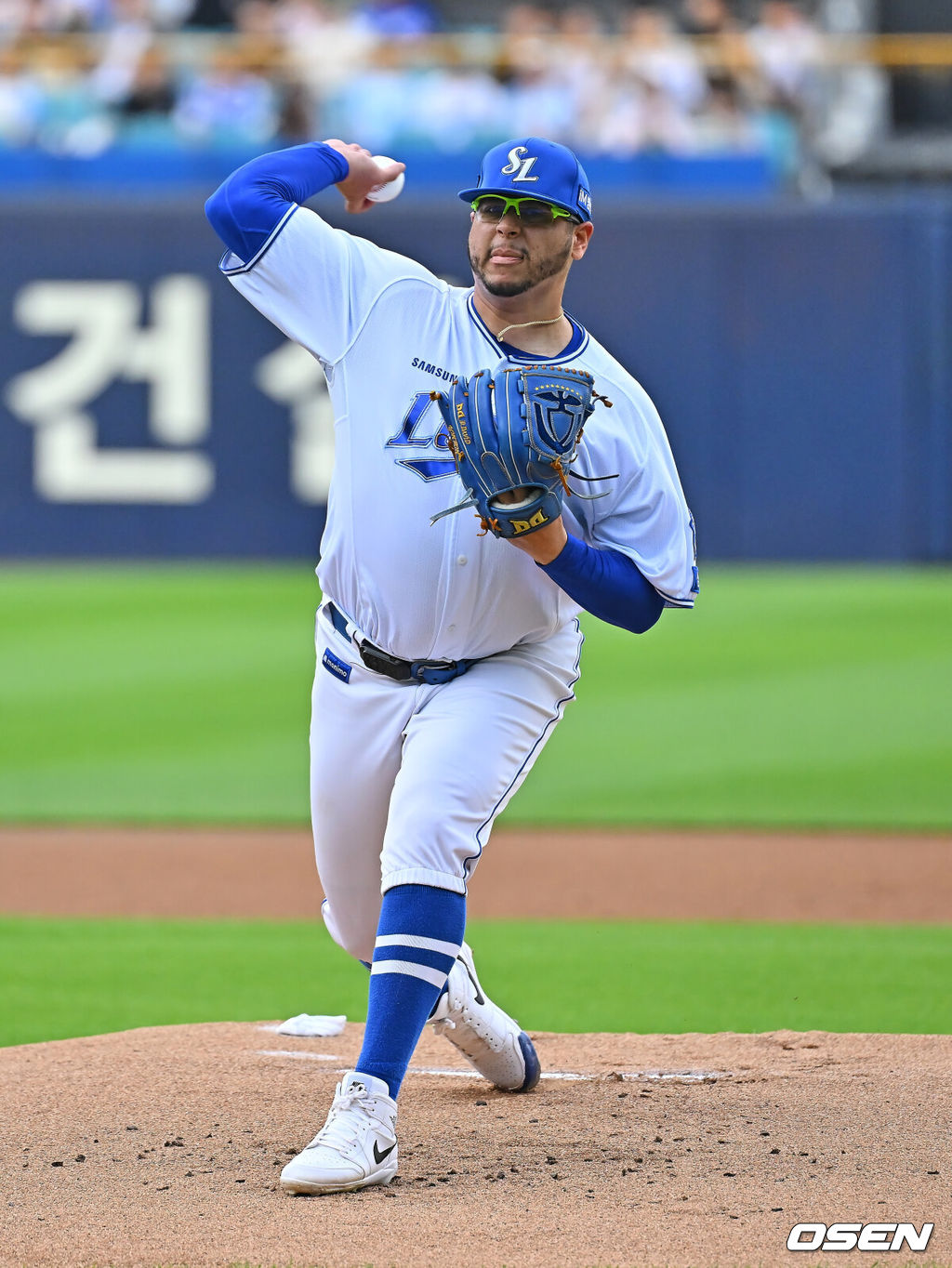7일 대구삼성라이온즈파크에서 2026 신한 SOL KBO 리그 삼성 라이온즈와 LG 트윈스의 경기가 열렸다. 홈팀 삼성은 후라도가, 방문팀 LG는 톨허스트가 선발 출전했다. 삼성 라이온즈 선발 투수 후라도가 역투하고 있다. 2026.07.07 / foto0307@osen.co.kr