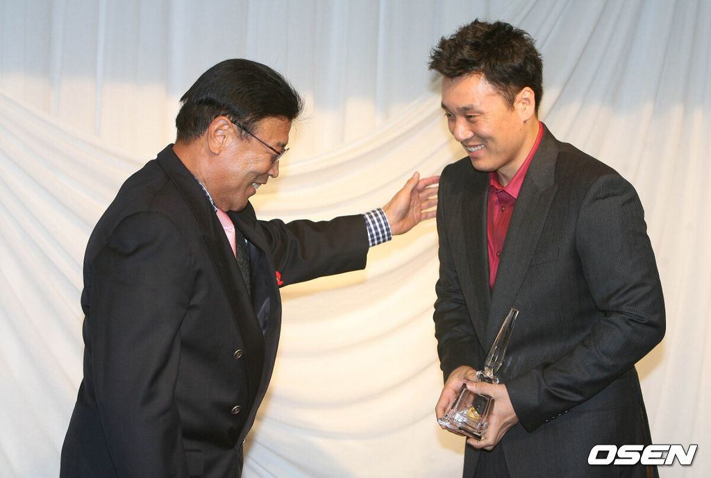 [OSEN DB] 2006 일구회 이승엽-백인천 2006.12.12 / photo@osen.co.kr