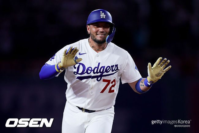 [사진] LA 다저스 미겔 로하스 ⓒGettyimages(무단전재 및 재배포 금지)