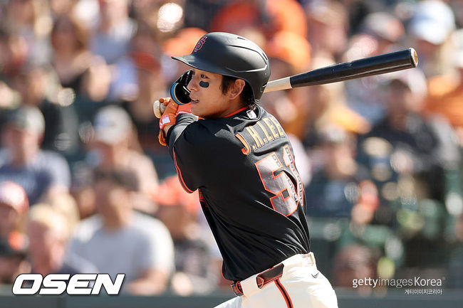 [사진] 샌프란시스코 자이언츠 이정후. ⓒGettyimages(무단전재 및 재배포 금지)