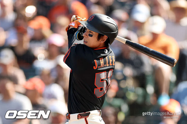 [사진] 샌프란시스코 자이언츠 이정후. ⓒGettyimages(무단전재 및 재배포 금지)