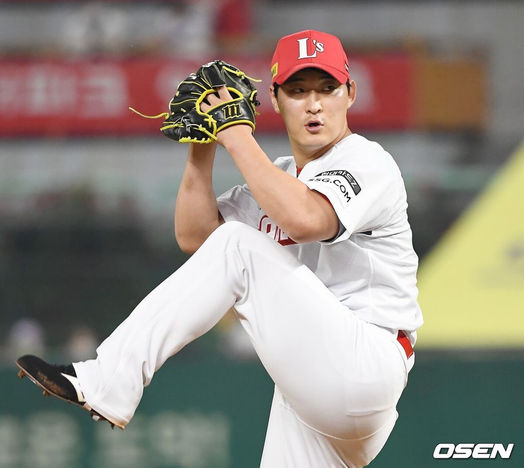 SSG 시절 하재훈 / OSEN DB