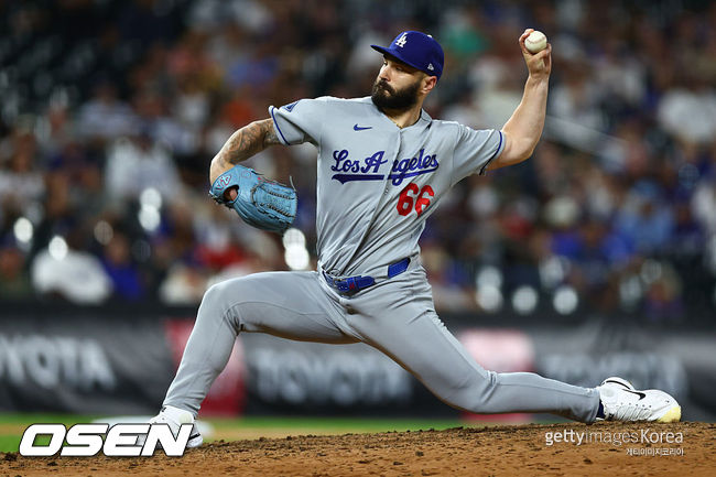 [사진] LA 다저스 태너 스캇. ⓒGettyimages(무단전재 및 재배포 금지)