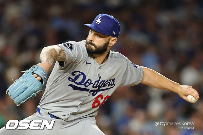 [사진] LA 다저스 태너 스캇. ⓒGettyimages(무단전재 및 재배포 금지)