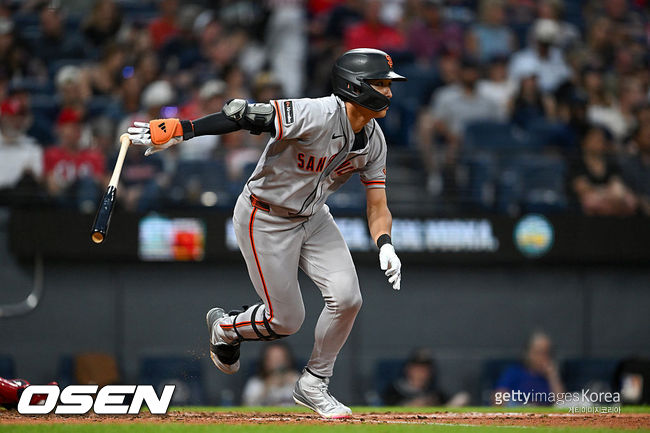 [사진] 샌프란시스코 자이언츠 이정후. ⓒGettyimages(무단전재 및 재배포 금지)