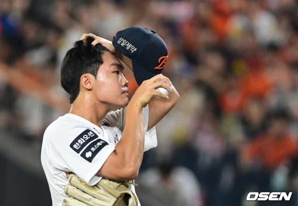 한화 정우주 2026.08.20 /cej@osen.co.kr
