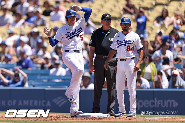 [사진] LA 다저스 프레디 프리먼 ⓒGettyimages(무단전재 및 재배포 금지)
