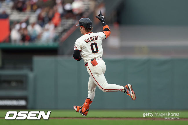 [사진] 샌프란시스코 자이언츠 드류 길버트. ⓒGettyimages(무단전재 및 재배포 금지)