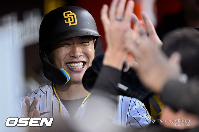 [사진] 샌디에이고 파드리스 송성문. ⓒGettyimages(무단전재 및 재배포 금지)