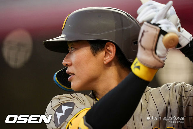 [사진] 샌디에이고 파드리스 송성문 ⓒGettyimages(무단전재 및 재배포 금지)