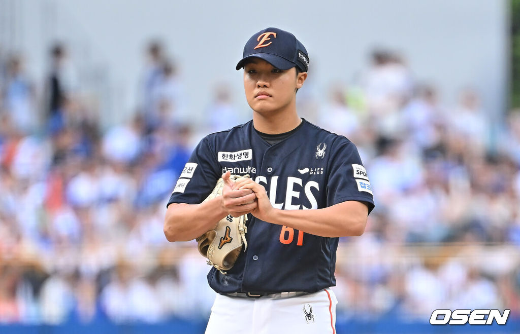한화 이글스 정우주 / foto0307@osen.co.kr
