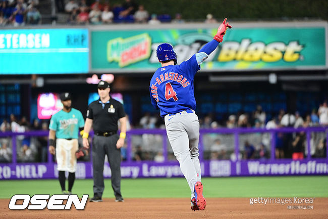 [사진] 시카고 컵스 피트 크로우-암스트롱 ⓒGettyimages(무단전재 및 재배포 금지)