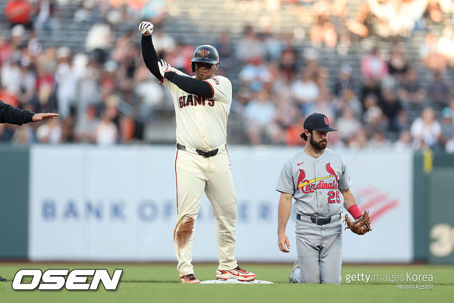 [사진] 샌프란시스코 라파엘 데버스 ⓒGettyimages(무단전재 및 재배포 금지)