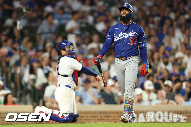 [사진] LA 다저스 테오스카 에르난데스 ⓒGettyimages(무단전재 및 재배포 금지)